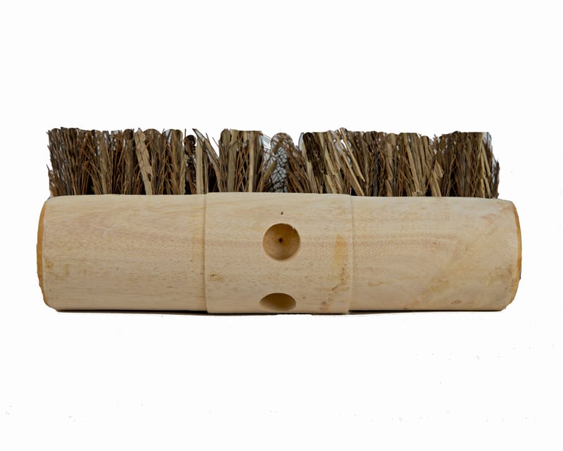 Bass Cane Saddle Back Broom, top view