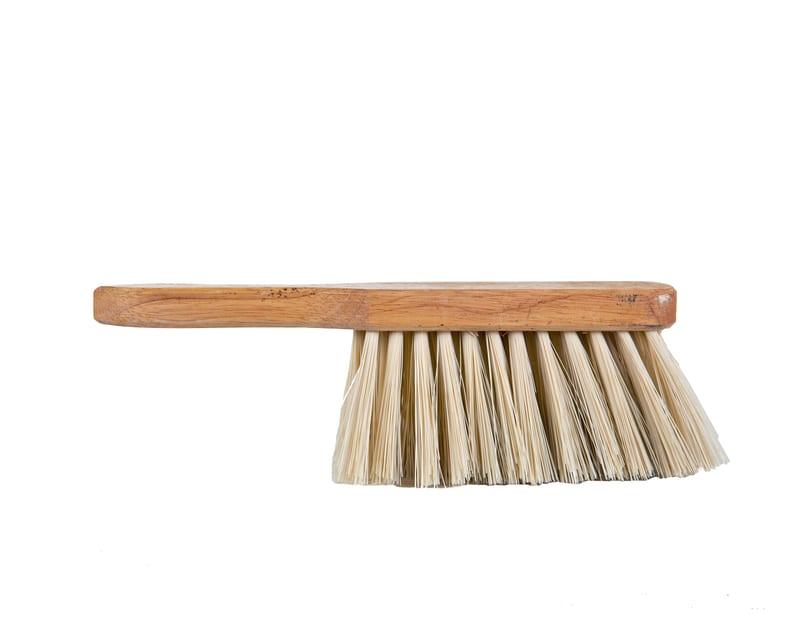 Hand Brush Soft Cream PVC, front view